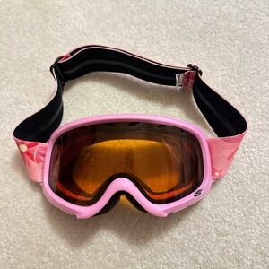 Pink girls smith ski/snowboard goggles